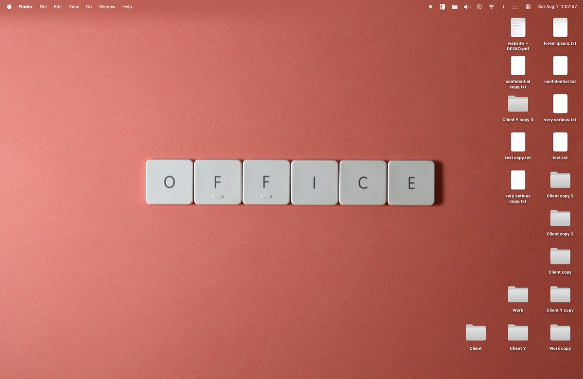 Office desktop