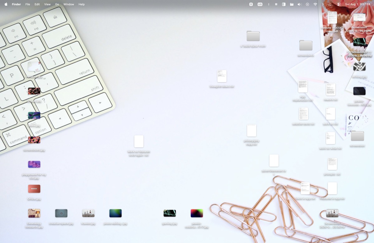 Personal desktop